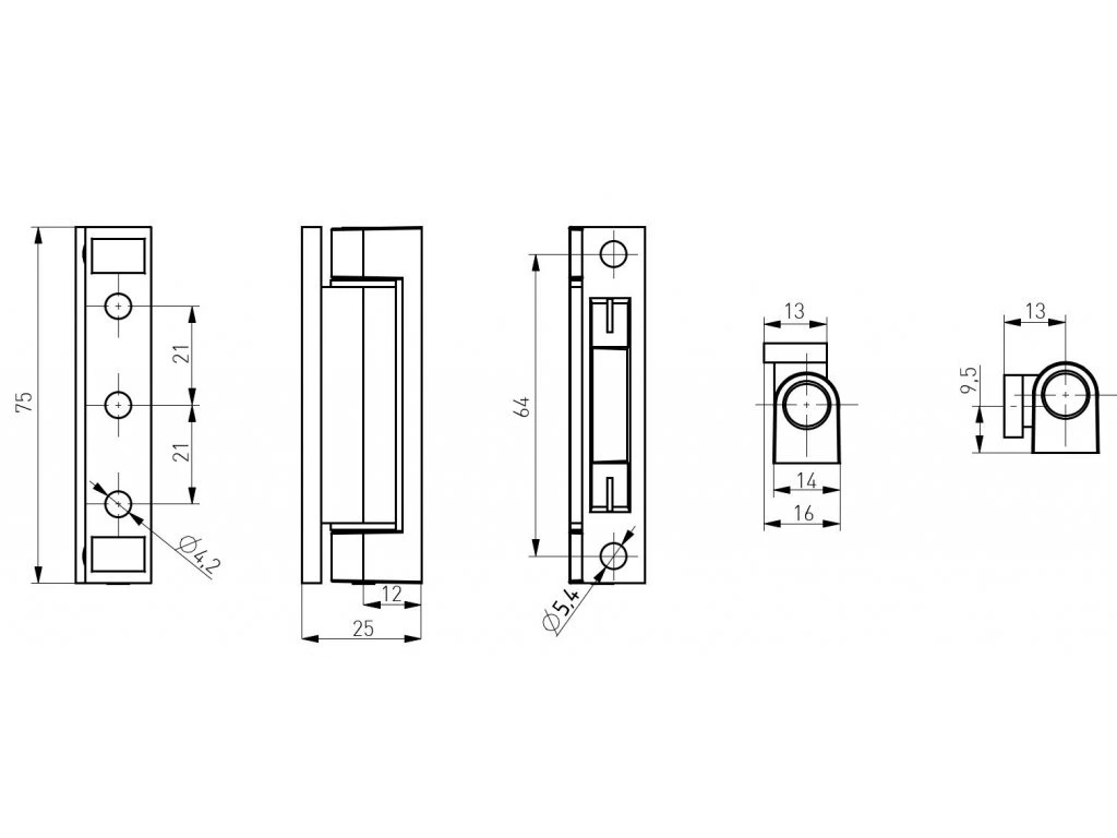 Závěs na sklopná okna